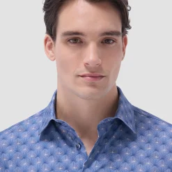 James Leaf Print OoohCotton Shirt