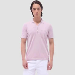 Jersey Knit Short Sleeve Johnny Sweater