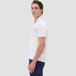 Jersey Knit Short Sleeve Johnny Sweater