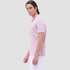 Jersey Knit Short Sleeve Johnny Sweater
