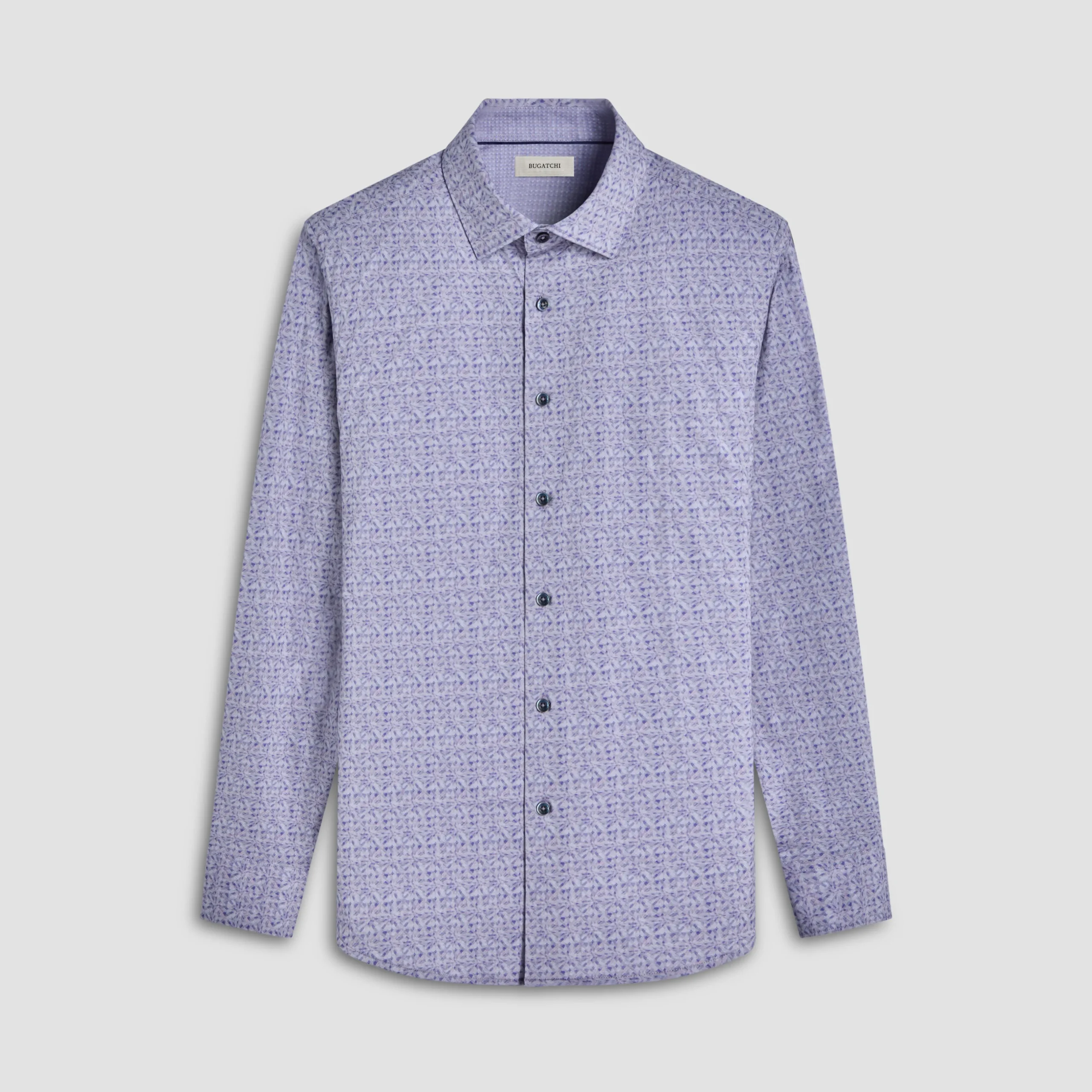 Jimmy Double-Sided Abstract & Check OoohCotton Shirt