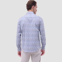 Jimmy Double-Sided Abstract & Check OoohCotton Shirt