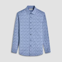 Jimmy Double-Sided Floral & Check OoohCotton Shirt