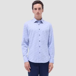 Jimmy Double-Sided Geometric & Solid OoohCotton Shirt