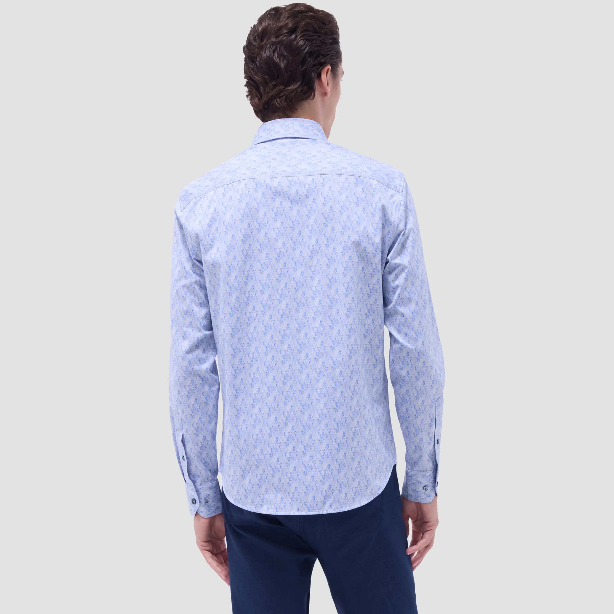 Jimmy Double-Sided Geometric & Solid OoohCotton Shirt