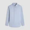 Jimmy Double-Sided Glen Plaid & Herringbone OoohCotton Shirt