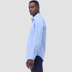 Jimmy Double-Sided Glen Plaid & Herringbone OoohCotton Shirt
