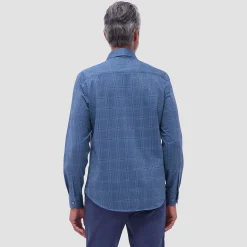 Jimmy Double-Sided Glen Plaid & Herringbone OoohCotton Shirt