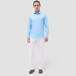 Jimmy Double-Sided Glen Plaid & Herringbone OoohCotton Shirt