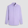 Jimmy Double-Sided Herringbone & Solid OoohCotton Shirt