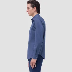 Jimmy Double-Sided Herringbone & Solid OoohCotton Shirt