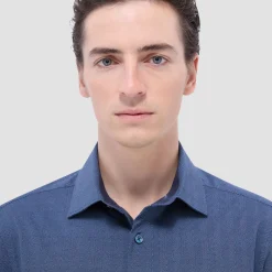 Jimmy Double-Sided Herringbone & Solid OoohCotton Shirt