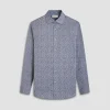 Jimmy Double-Sided Leaf & Check OoohCotton Shirt
