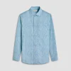 Jimmy Double-Sided Leaf & Stripe OoohCotton Shirt