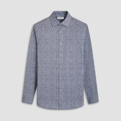 Jimmy Double-Sided Leaf & Check OoohCotton Shirt