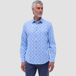 Jimmy Double-Sided Leaf & Diamond OoohCotton Shirt