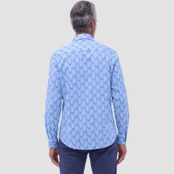 Jimmy Double-Sided Leaf & Diamond OoohCotton Shirt