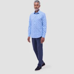 Jimmy Double-Sided Leaf & Diamond OoohCotton Shirt