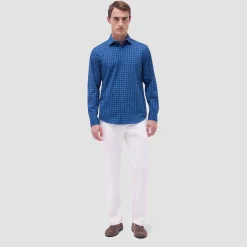 Jimmy Double-Sided Medallion & Paisley OoohCotton Shirt