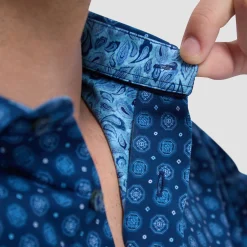 Jimmy Double-Sided Medallion & Paisley OoohCotton Shirt