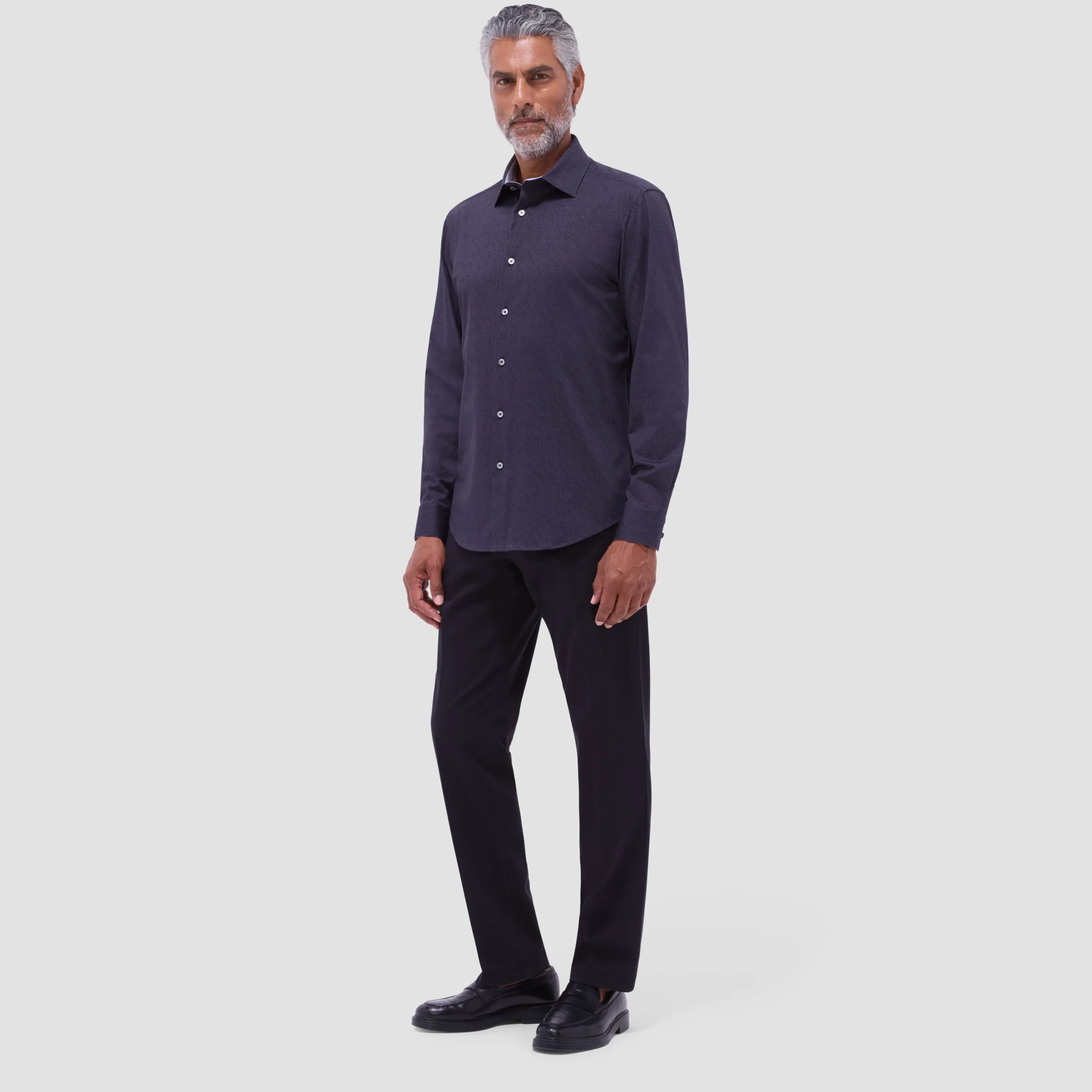 Jimmy Double-Sided Solid OoohCotton Shirt