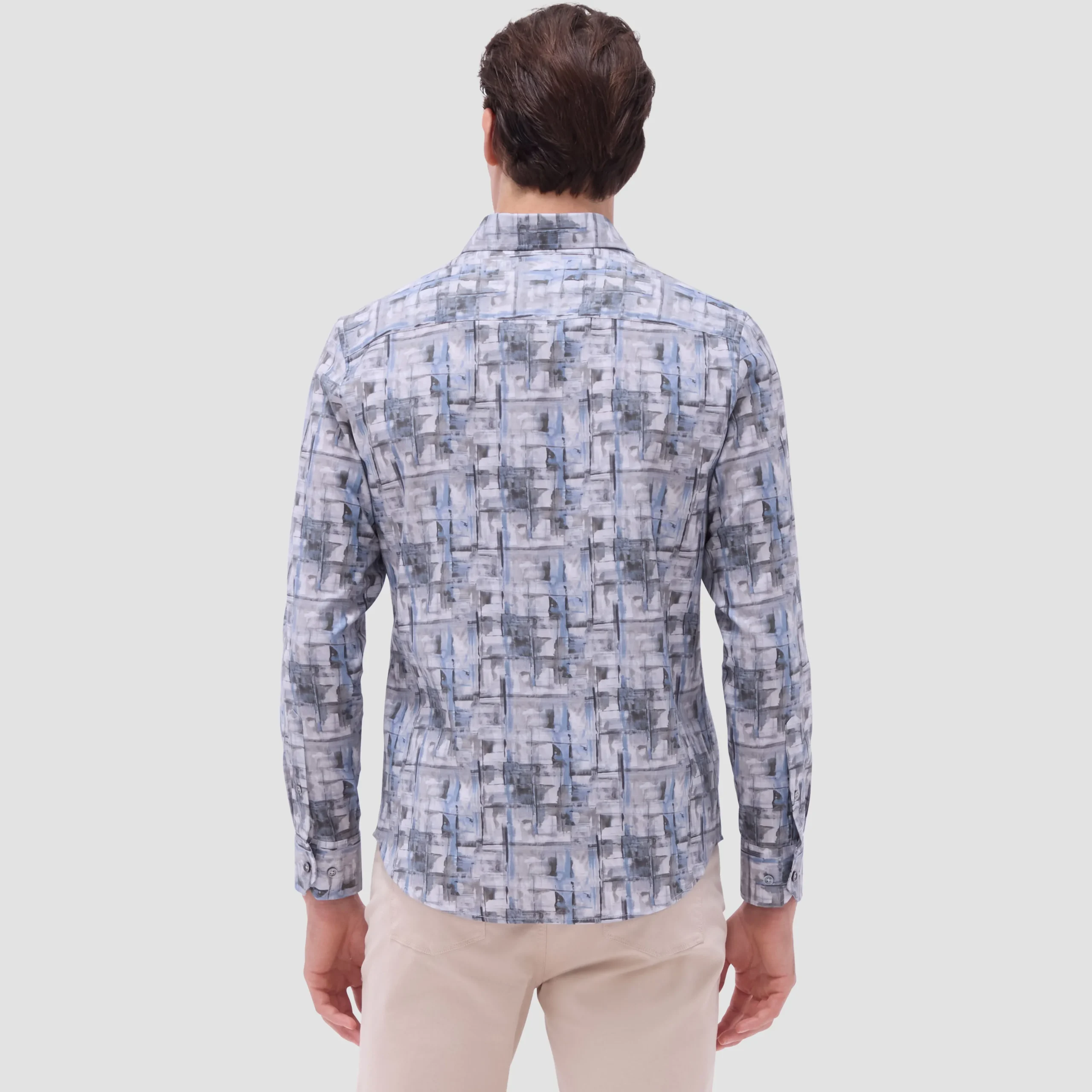 Julian Abstract Watercolor Shirt
