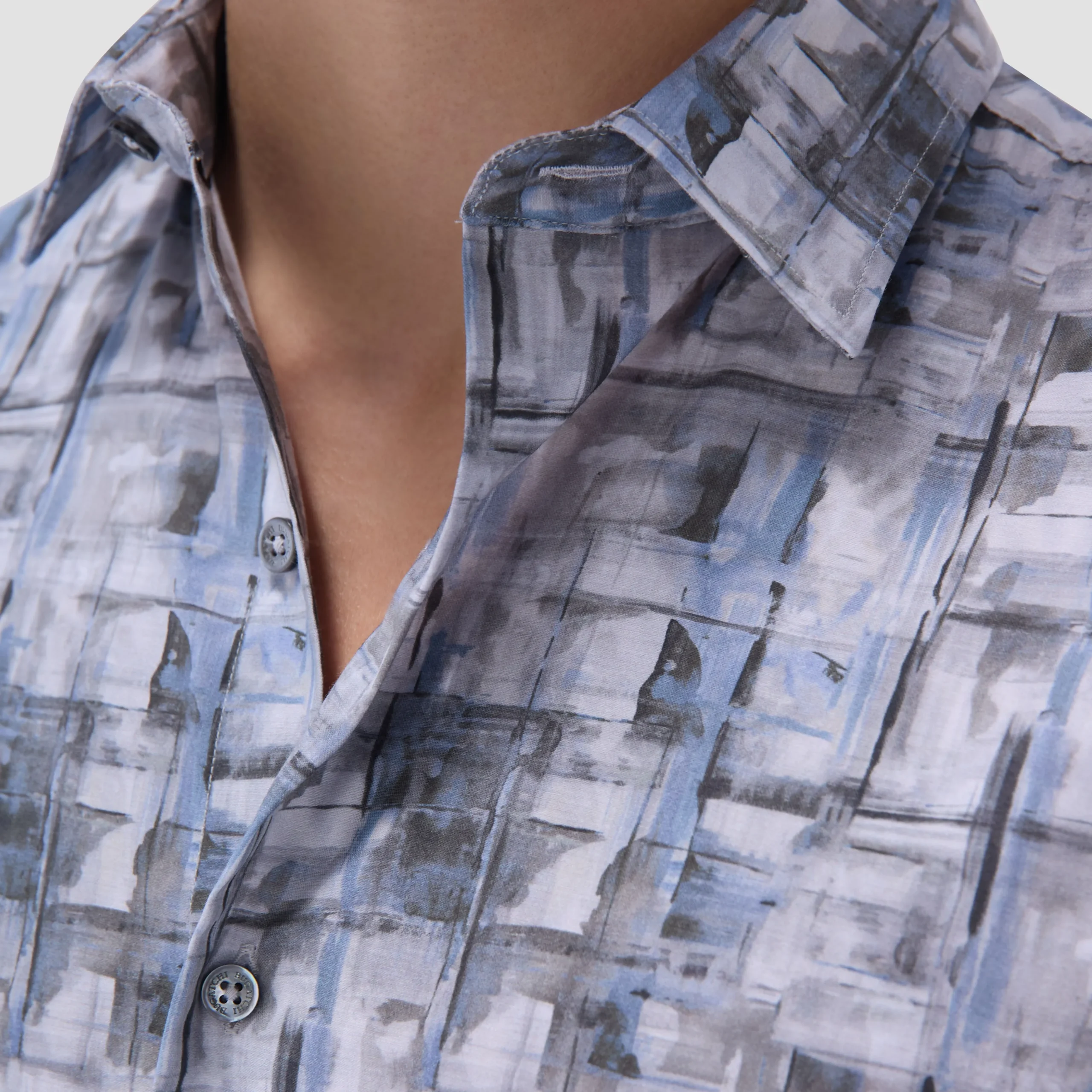 Julian Abstract Watercolor Shirt