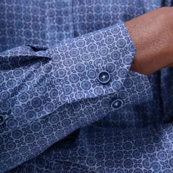 Julian Floral Inspired Geometric Shirt