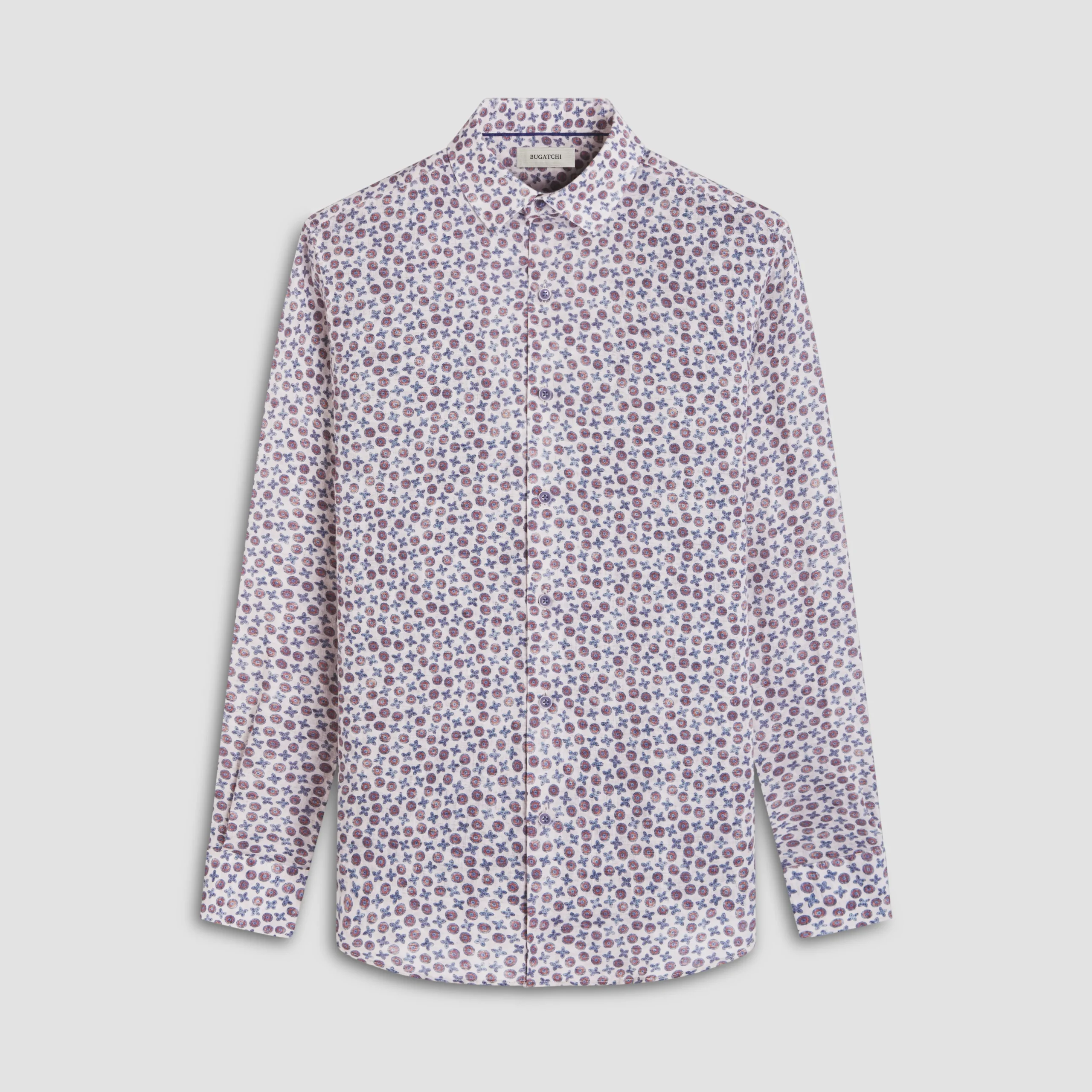 Julian Floral Micro Print Shirt