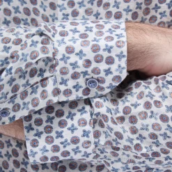 Julian Floral Micro Print Shirt