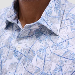 Julian Leaf Print Shirt