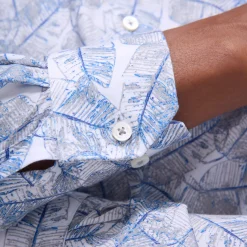 Julian Leaf Print Shirt