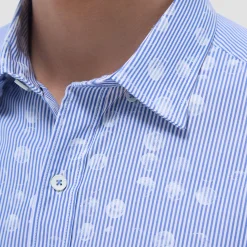 Karl Dot & Stripe Shirt