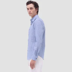 Karl Geometric Floral Shirt