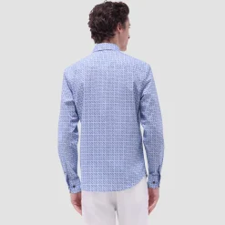 Karl Geometric Floral Shirt