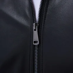 Leather Bomber Jacket