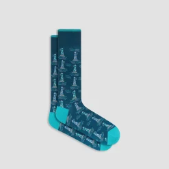 Lighthouse Mid-Calf Socks