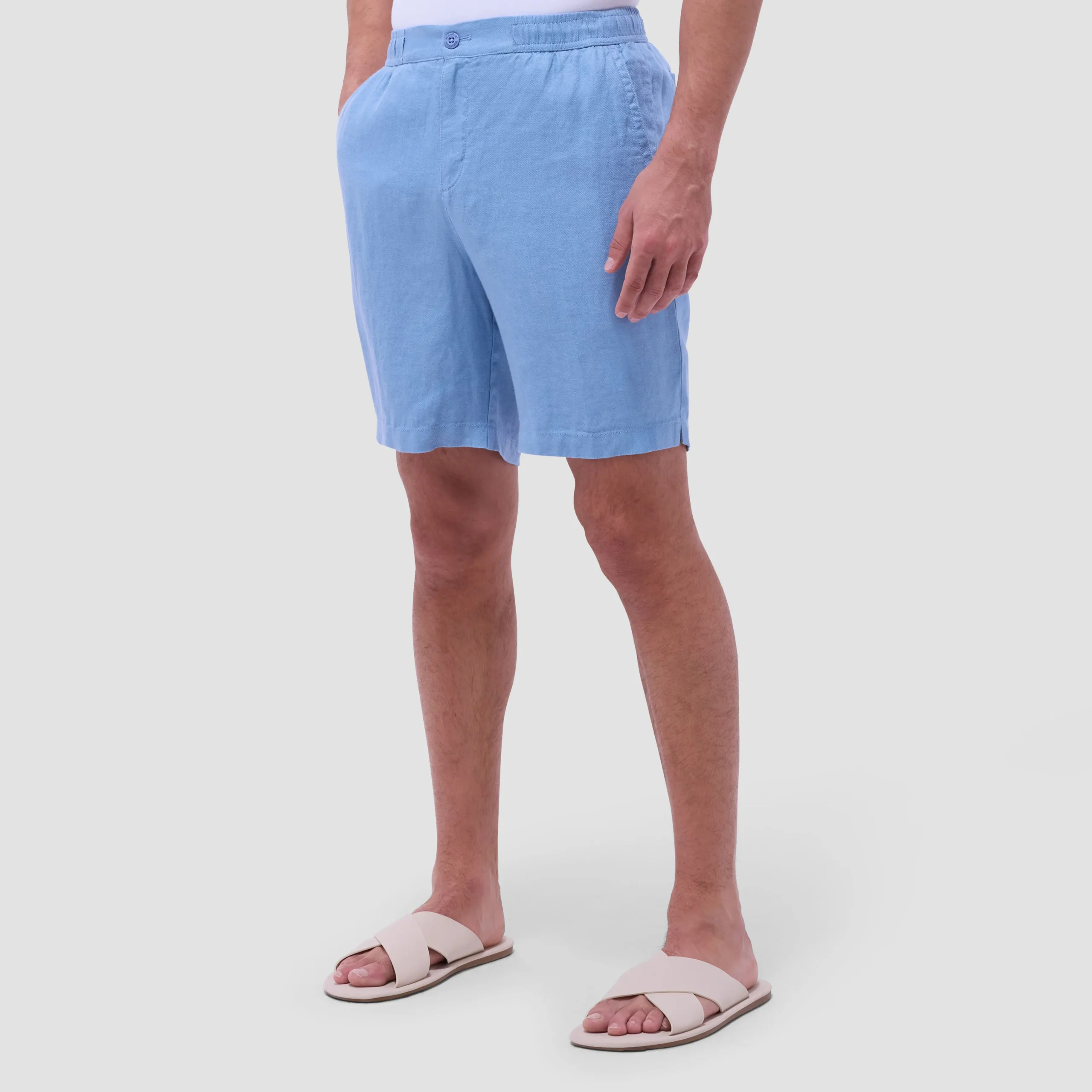 Linen Drawstring Shorts