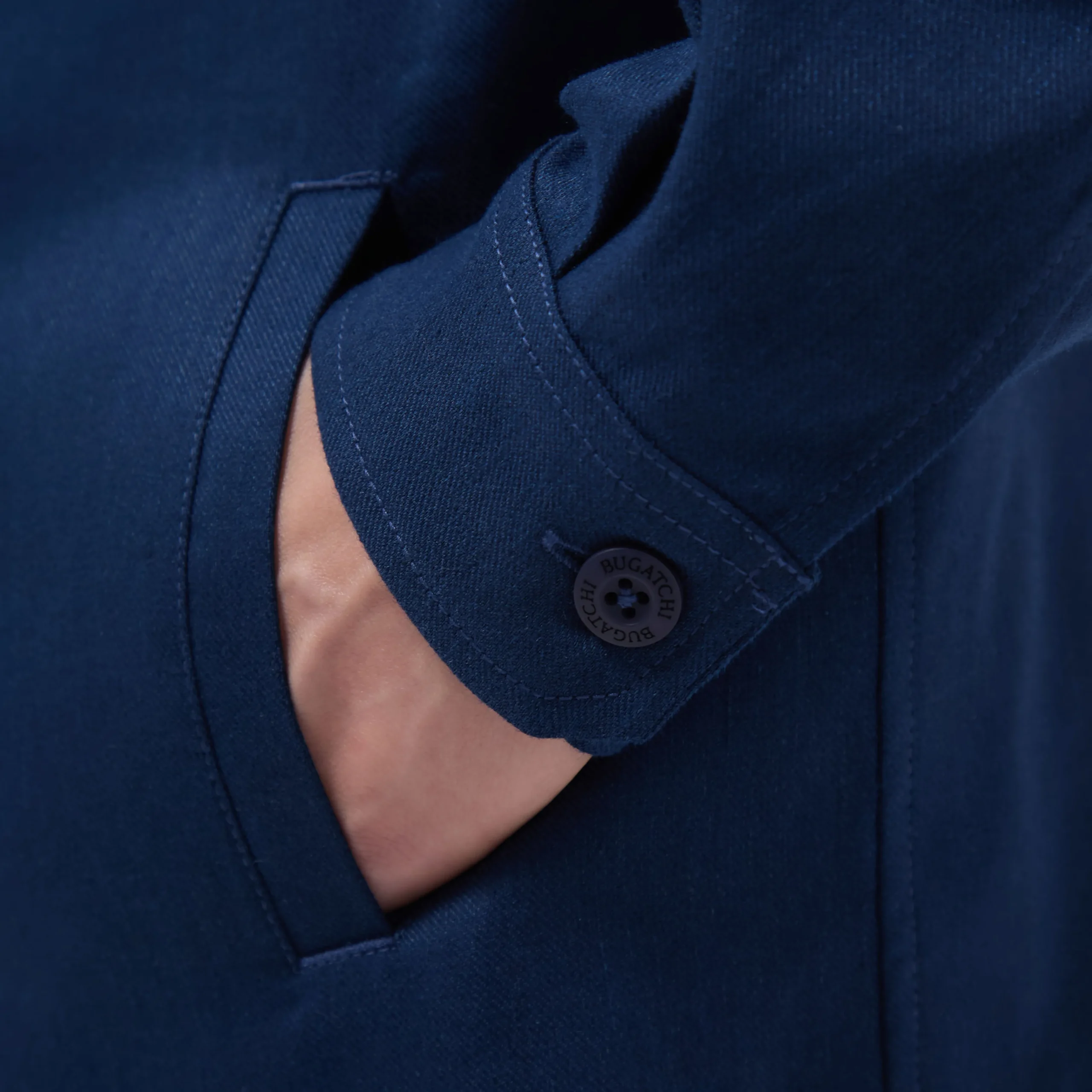 Linen-Cotton Shirt Jacket