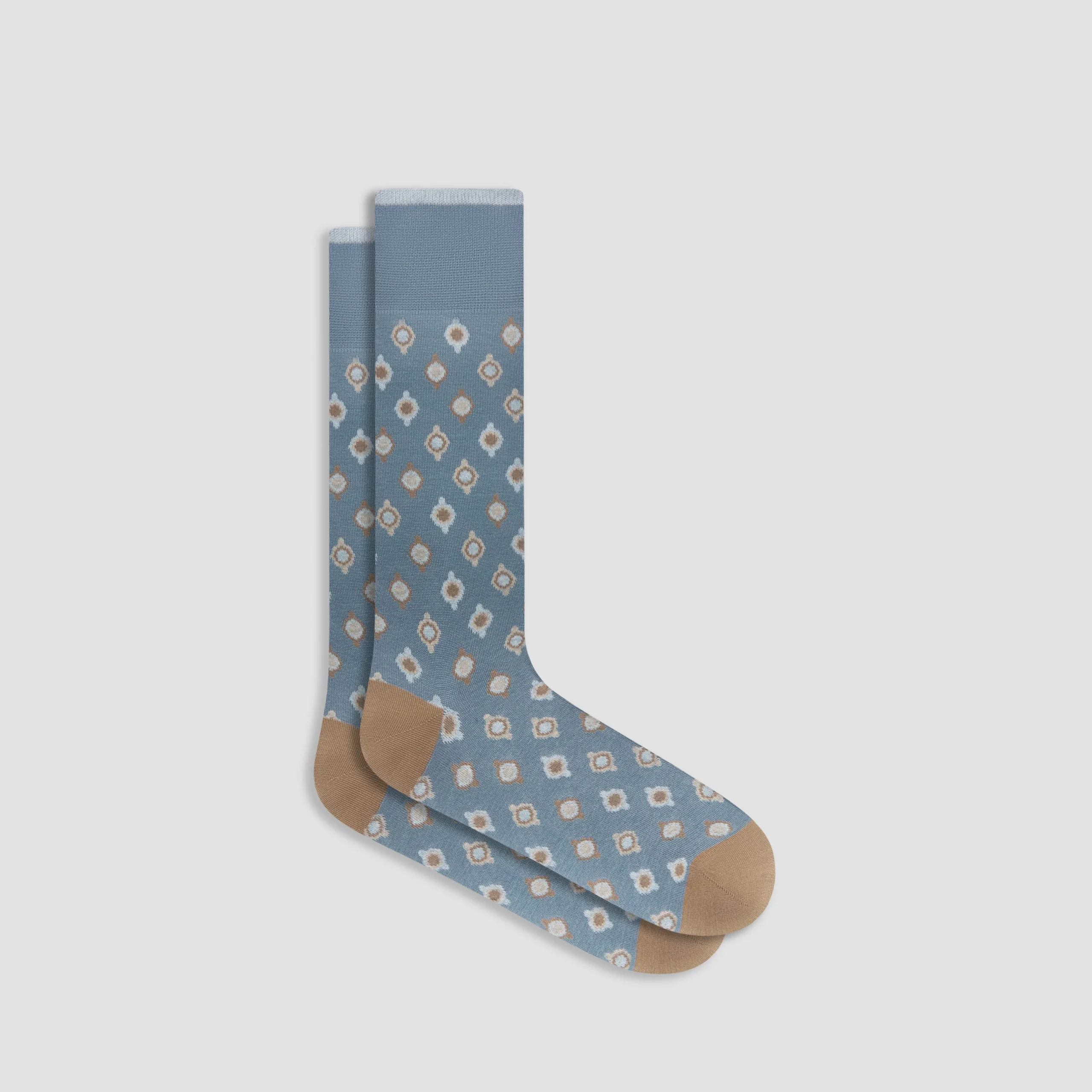 Medallion Mid-Calf Socks