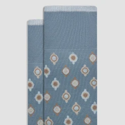 Medallion Mid-Calf Socks