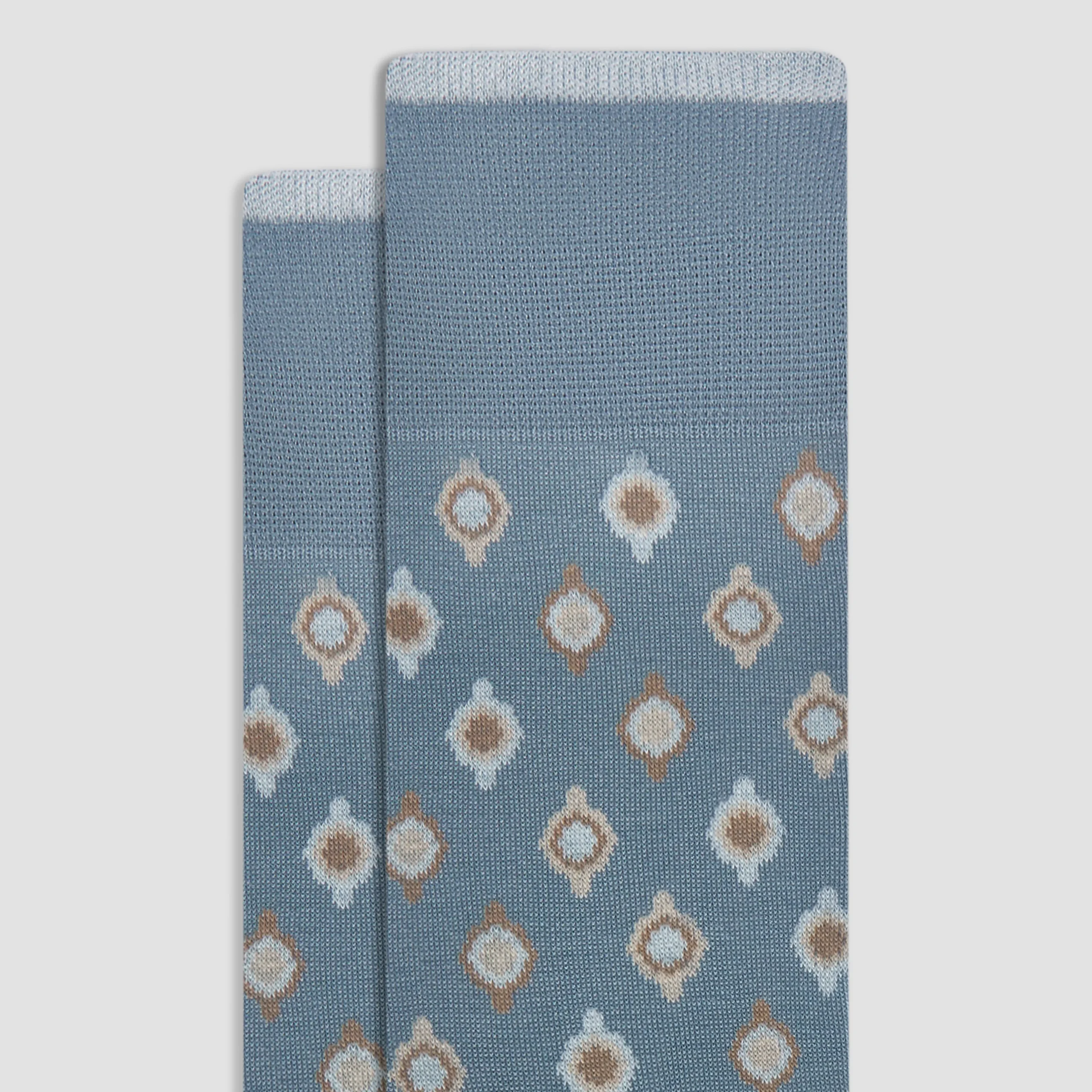 Medallion Mid-Calf Socks