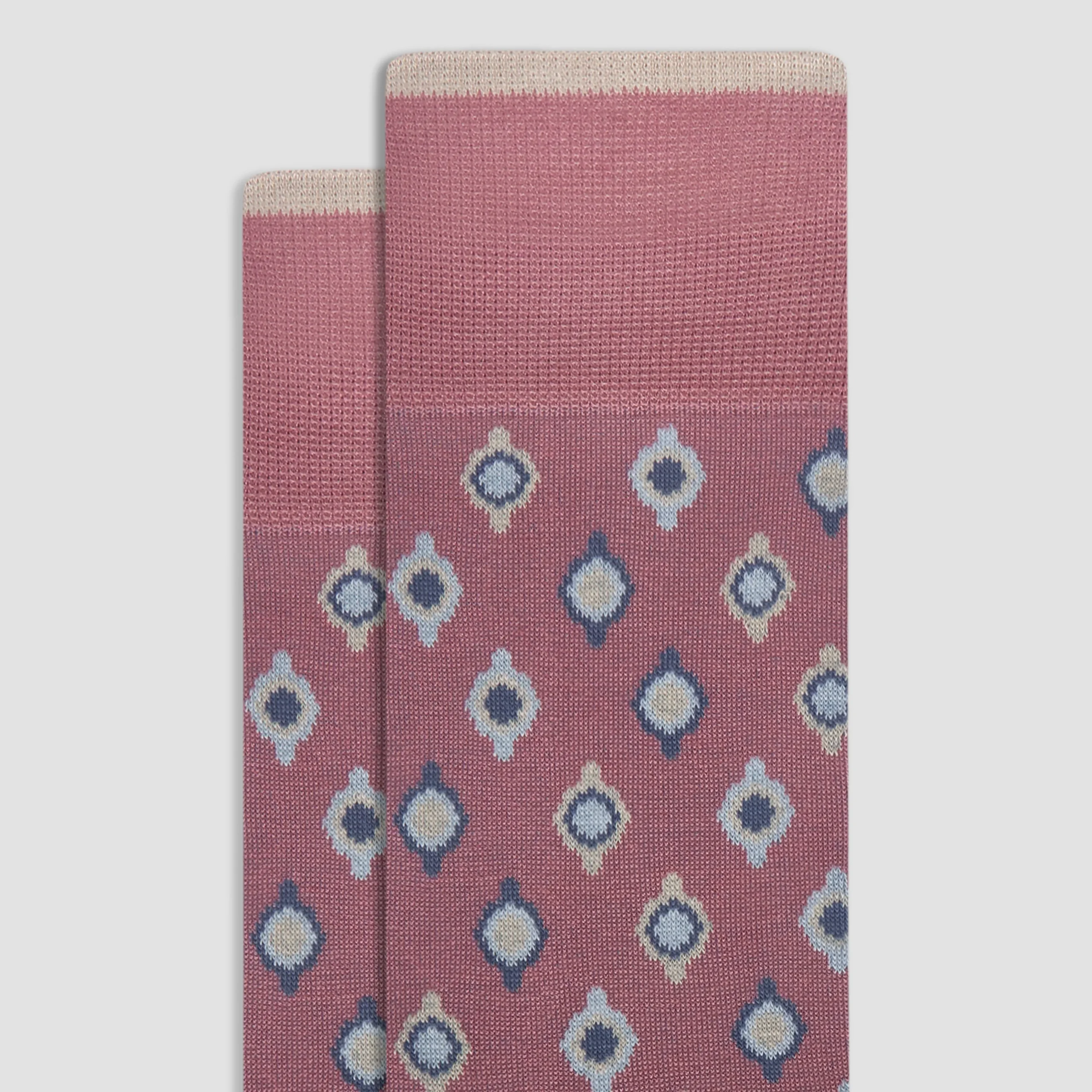 Medallion Mid-Calf Socks