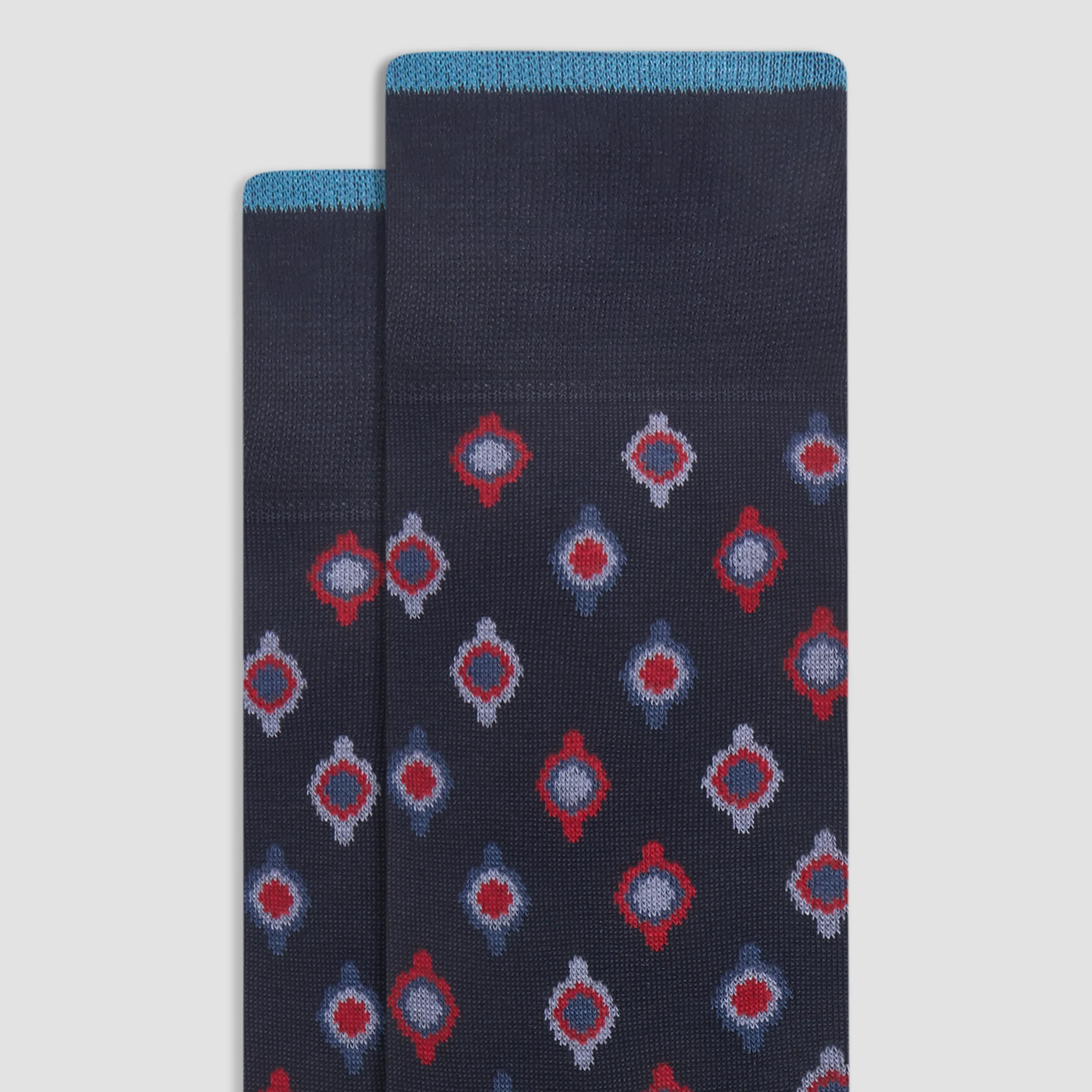 Medallion Mid-Calf Socks