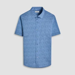 Miles Abstract OoohCotton Short-Sleeve Shirt