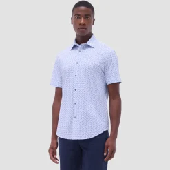 Miles Abstract OoohCotton Short-Sleeve Shirt