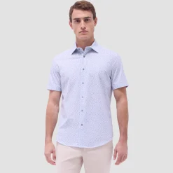 Miles Abstract OoohCotton Short-Sleeve Shirt