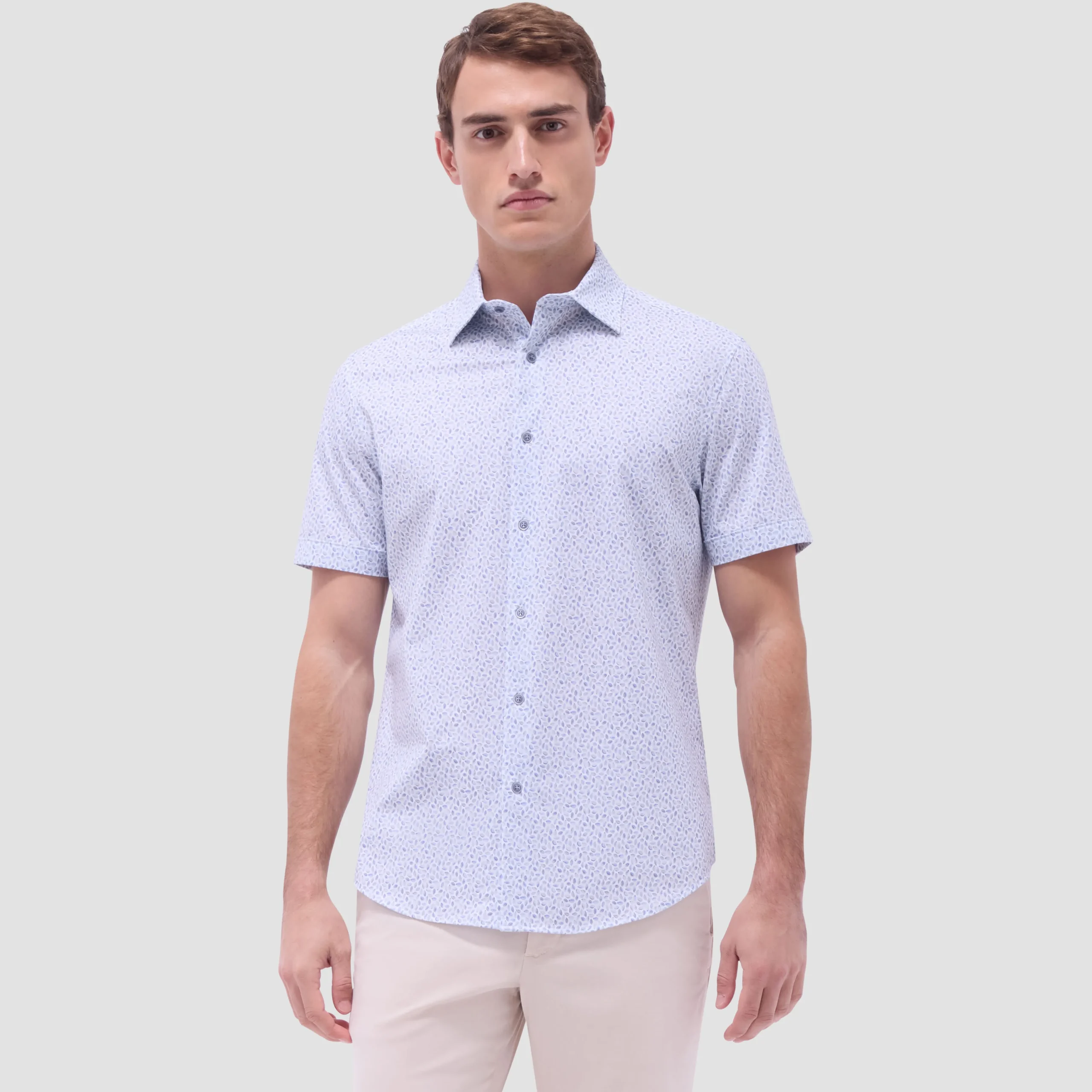 Miles Abstract OoohCotton Short-Sleeve Shirt