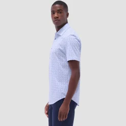 Miles Abstract OoohCotton Short-Sleeve Shirt