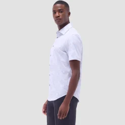 Miles Abstract OoohCotton Short-Sleeve Shirt
